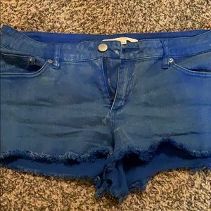Forever 21 blue shorts size 29